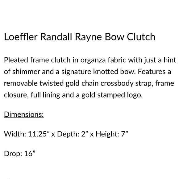 loeffler randall rayne emerl clutch - Picture 5 of 8